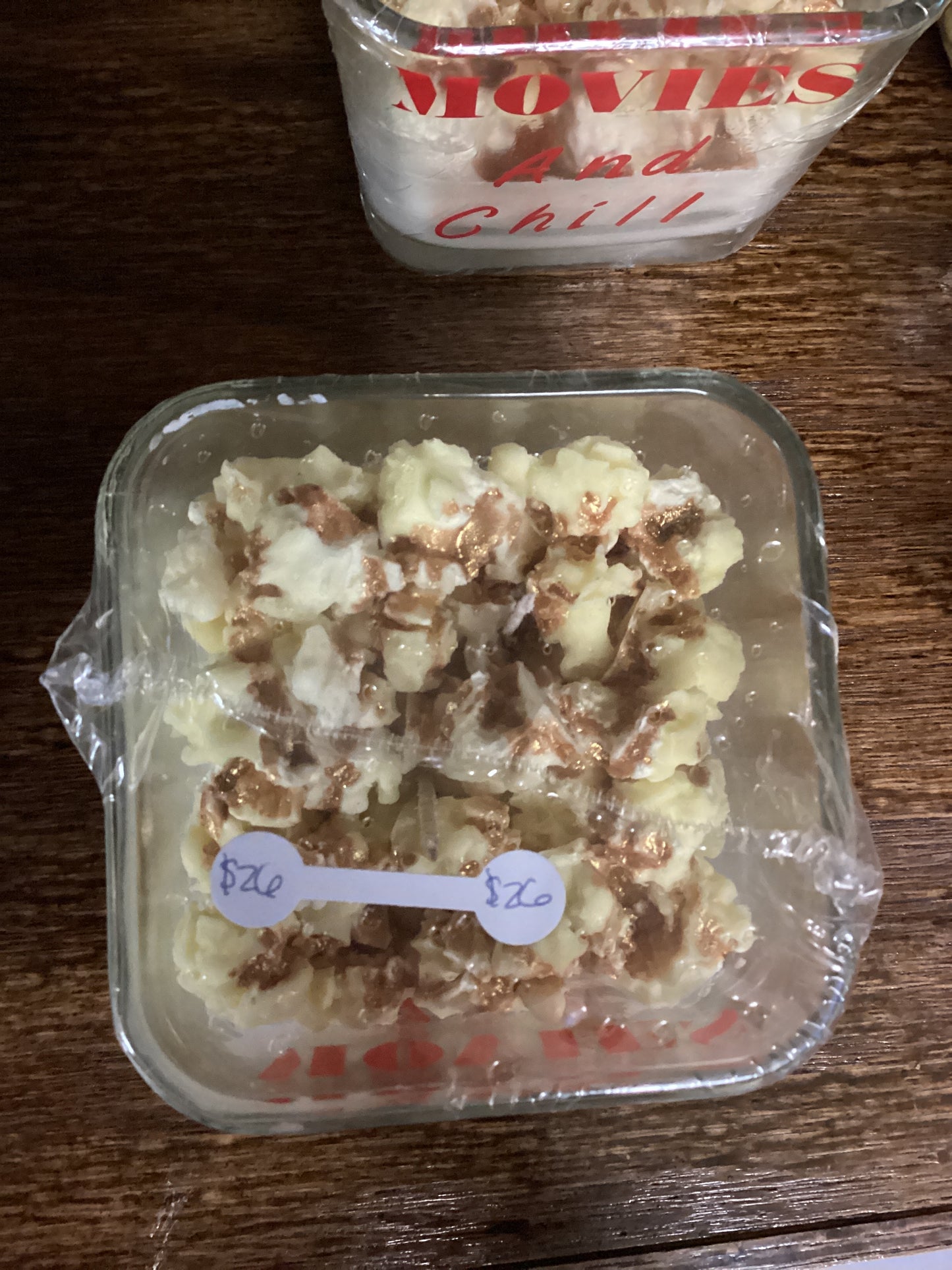 Popcorn candle
