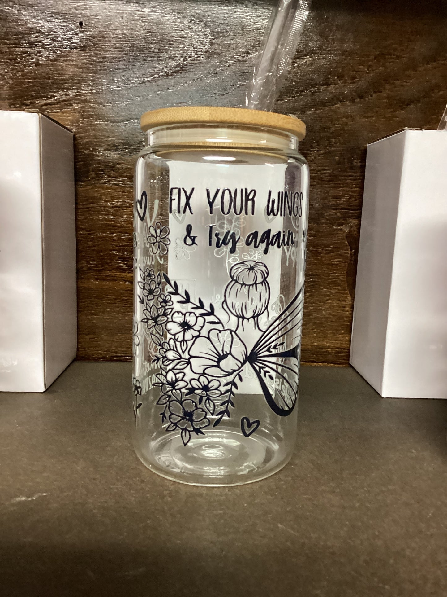Glass cups