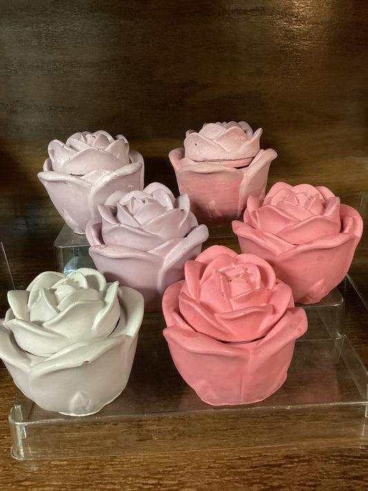Rose candle