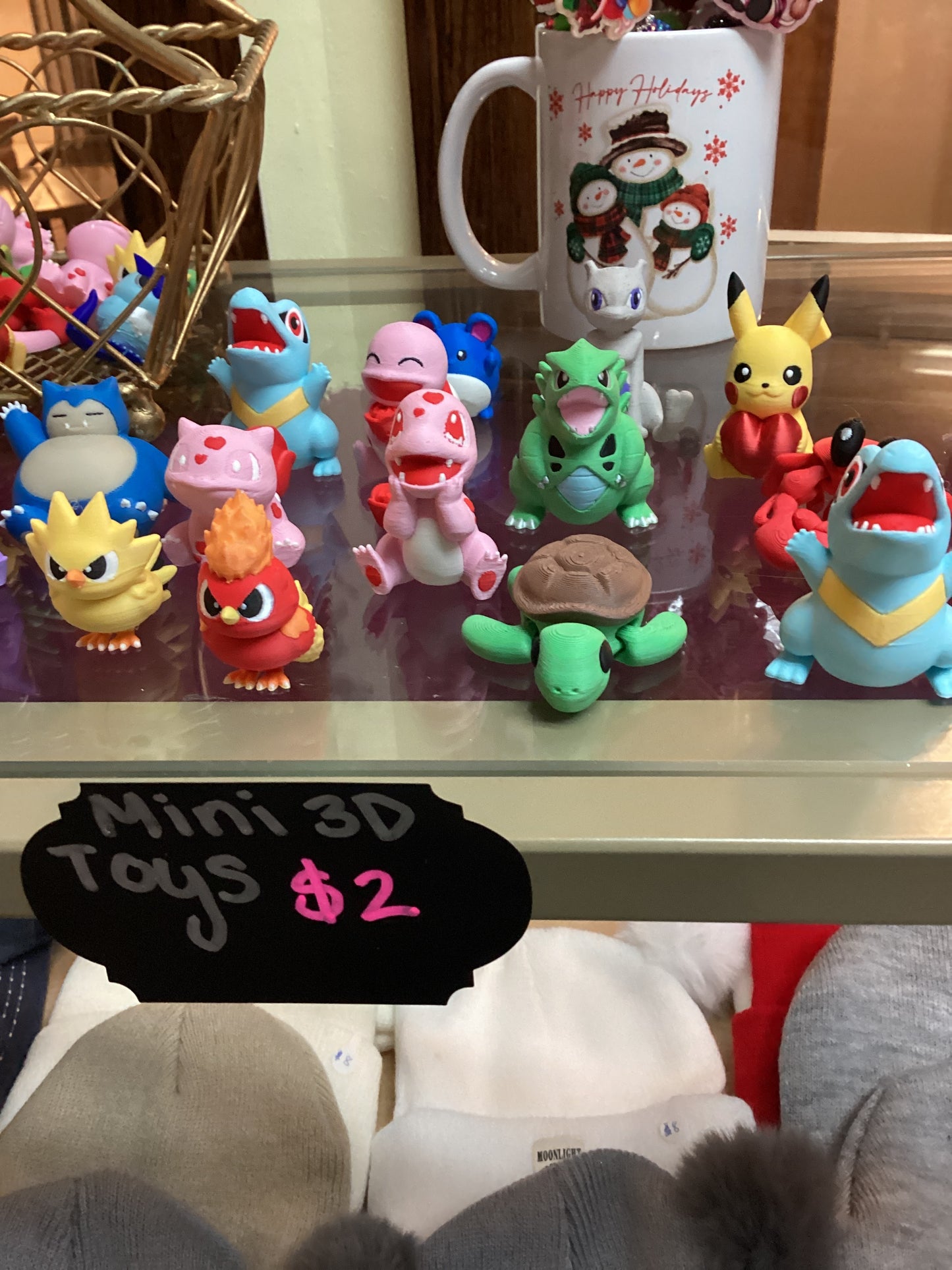 3D mini toys