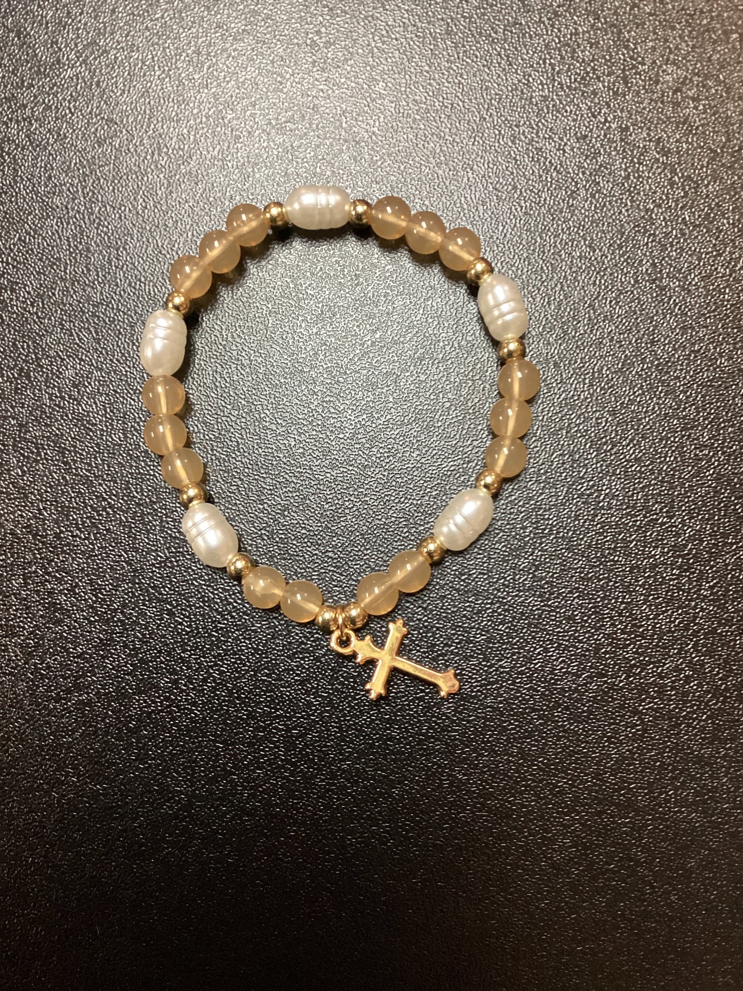 Beaded cross bracelets