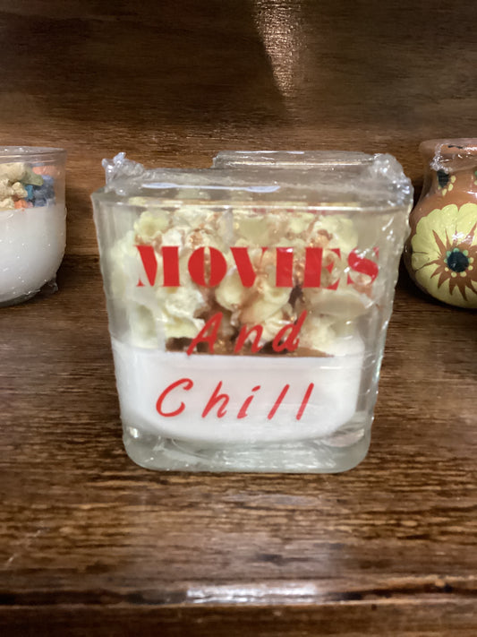 Popcorn candle