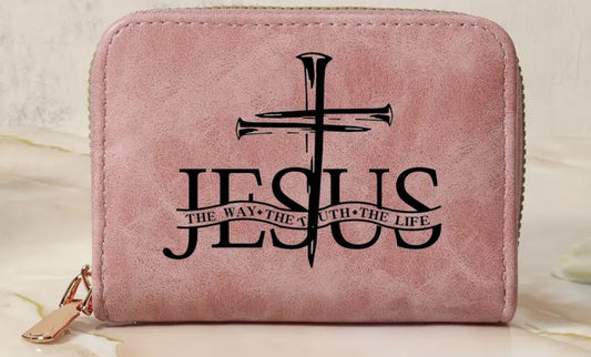 Jesus is the way card holder